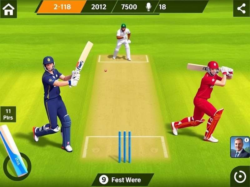 Indian Cricket Heroes Pro Cover - Desi Cricketers Playing in Wankhede Stadium Themed Map