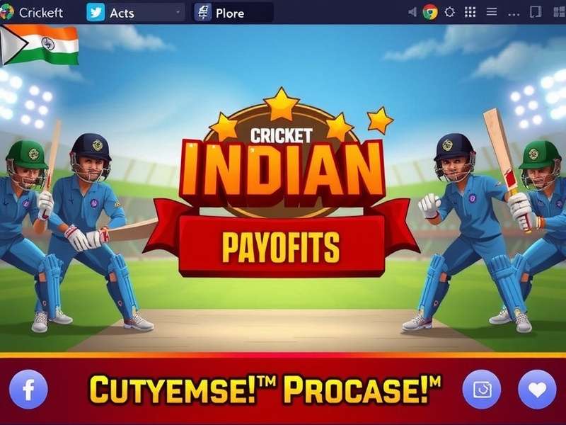 Indian Cricket Heroes Pro Cultural Elements - Regional Cricketers, Village Matches, IPL Themed Stadiums